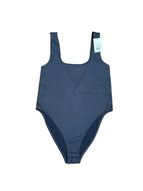 A New Day Bodysuit Women's Size M Gray, Sleeveless